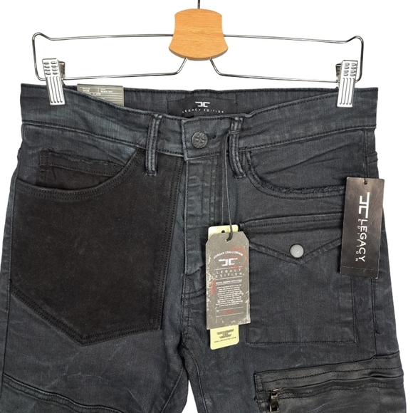 NWT Jordan Craig Men's 30/32 Legacy Edition Cargos Ross-Patchwork Denim - Picture 4 of 13